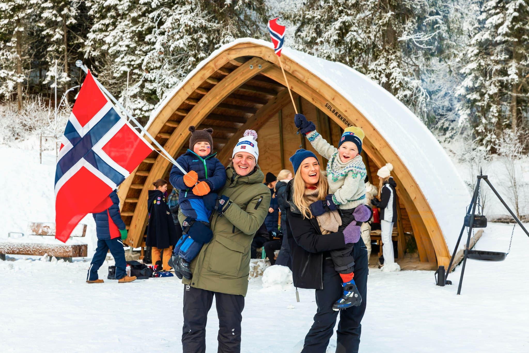 Litjåsen Family Area at SpareBank 1 SMN Camp