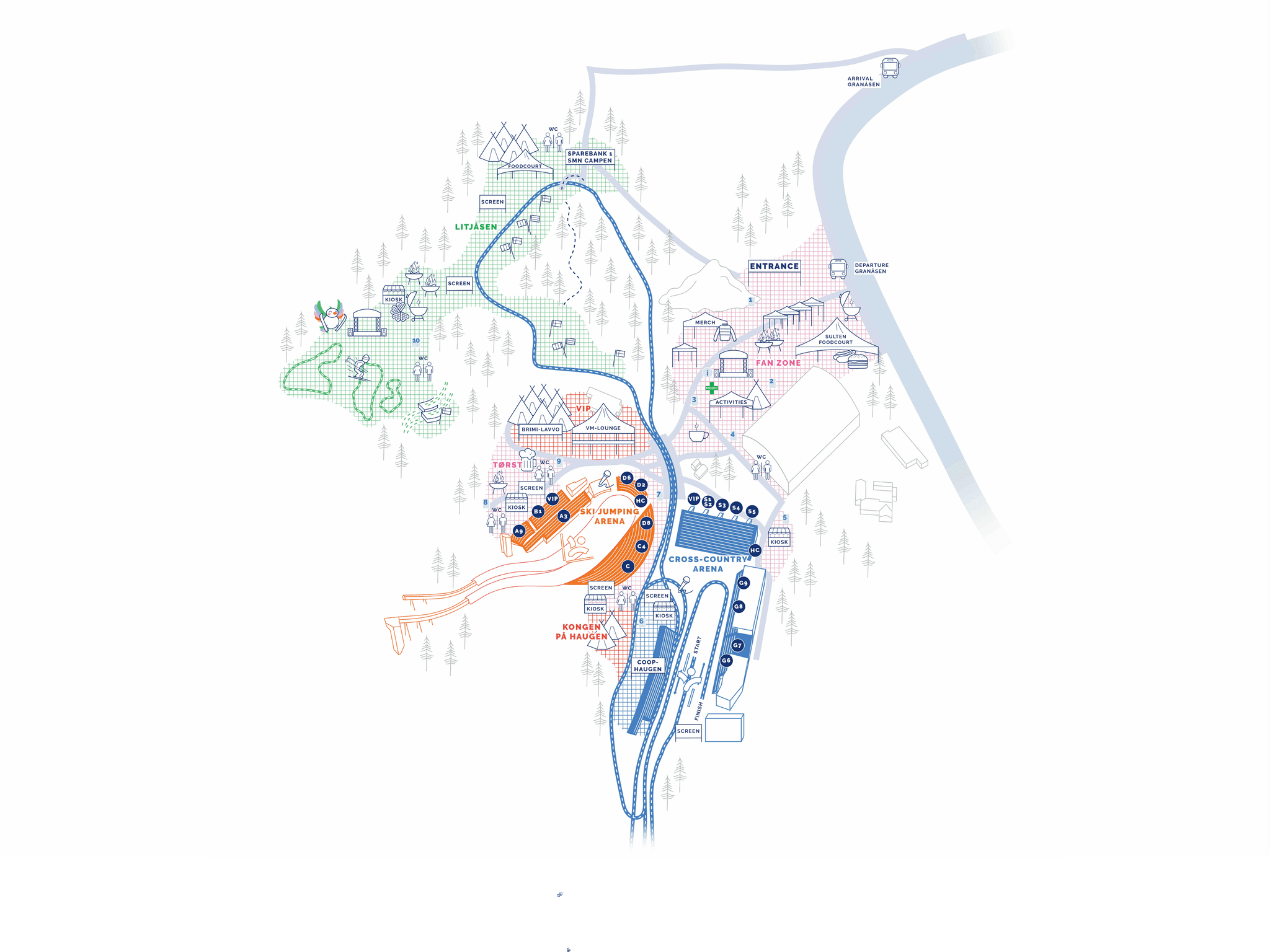 Venue map